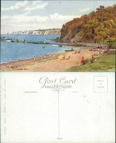 Studland bay the beach - bay,