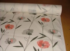 14 Metres Poppy Floral 100%