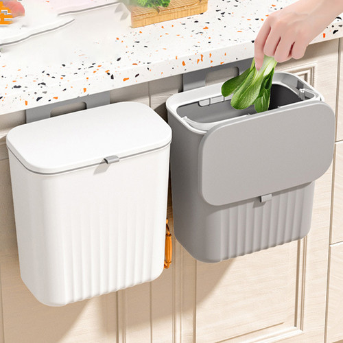 Wall mounted waste bin - waste,