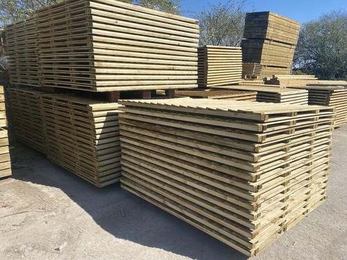 6x4 pressure treated feather - pressure,