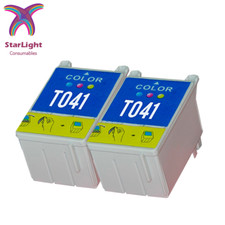 2 Tri-Colour Ink Cartridge For