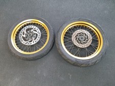 Yamaha XT 125 X 2005 - 2012 Front & Rear Wheels Gold pair