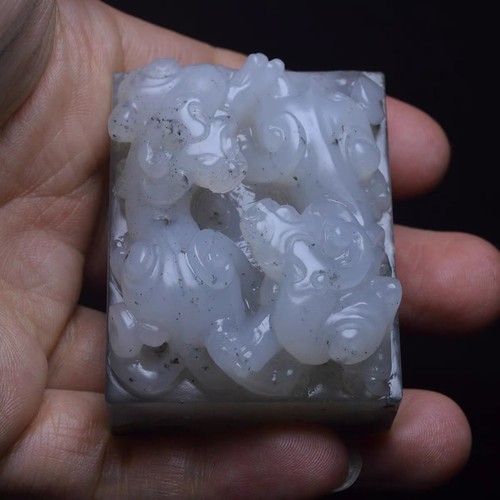 Hand carved natural shoushan - hand-carved,
