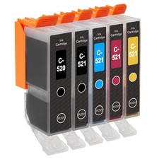 5 Ink Cartridges (5 Set) for Canon PIXMA iP4700, MP560, MP640, MX860