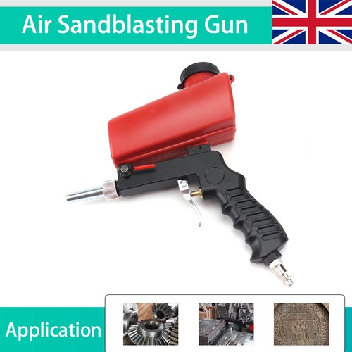 Air sandblasting gun hand - air, held