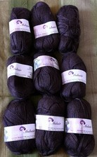 SILKY KID MOHAIR by CAPRICORN (9 x 50g in dark brown)