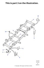 Land Rover Crossmember