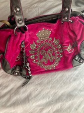 rare juicy couture Y2K hot pink handbag
