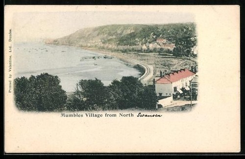 Postcard swansea mumbles - postcard,