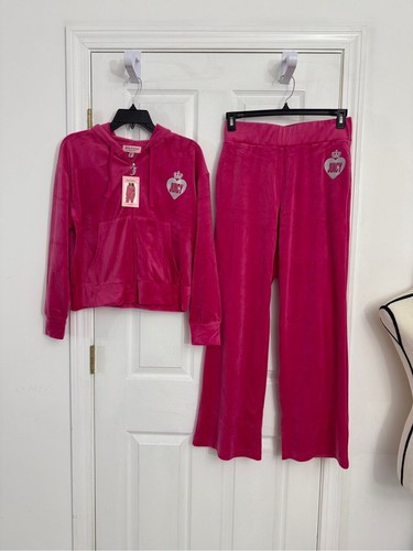 Juicy couture hot pink velour - couture,