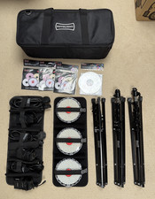 Rotolight NEO 2 Explorer 3 Light Full Kit with carry bag / 3 tripods / filters