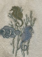 Avanti embroidered seahorses - avanti,