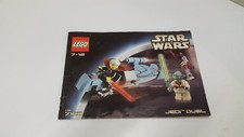 LEGO STARWARS !! INSTRUCTIONS ONLY !! FOR 7103 JEDI DUEL