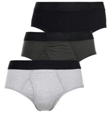 Superdry Men’s Organic Cotton Sports-Brief Single Pack S M L XL 2XL