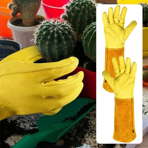 Cowhide leather gloves - cowhide, heavy