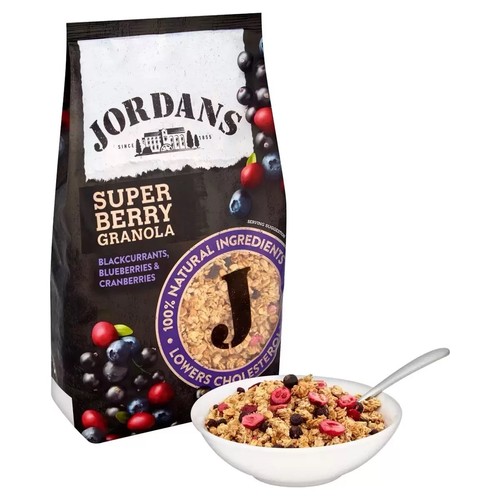 Jordans super berry granola - berry,