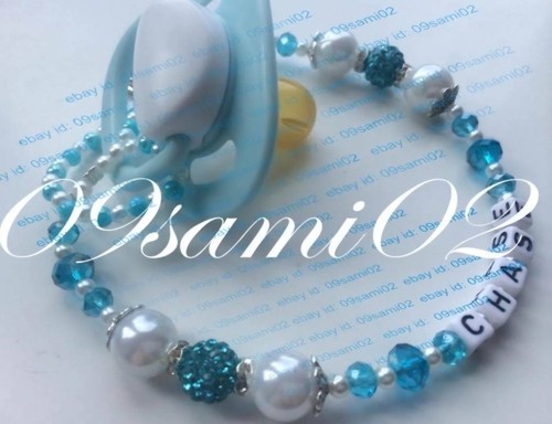 Personalised bling dummy - personalised❤,