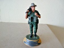CHAS C STADDEN 80MM PAINTED PEWTER BREN GUNNER BRITISH INFANTRY BURMA 1943/44