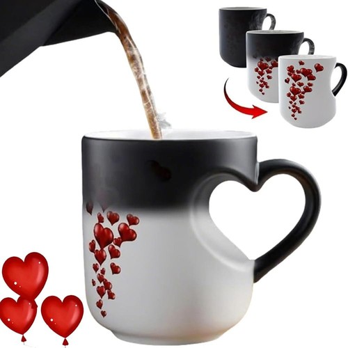 Heart shaped color changing - color,