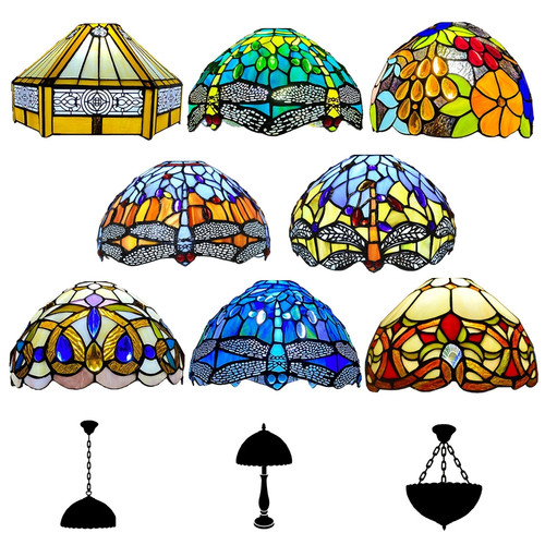Tiffany style inch shade - inch,