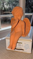 Home Garden Decor Terracotta Vintage Angel Wall Scioto Italy Cherub Christmas