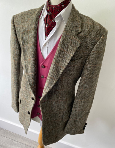 Harris tweed mens brown - harris,