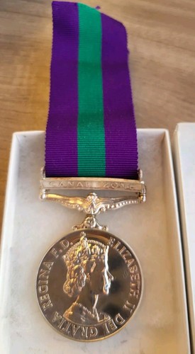 General service medal - service,
