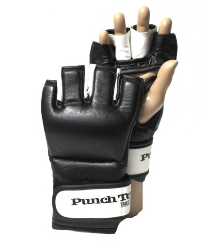 Mma large real leather gloves - mma,
