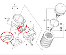 Oil Filter Housing Gasket Seal