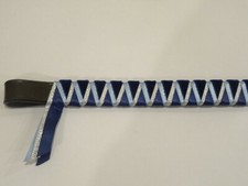 Baby blue, navy and silver - everyday coloured velvet Cornerstone Browband