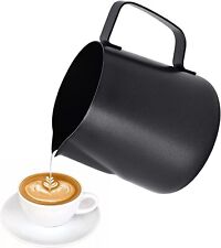 Stainless Steel Milk Coffee Frothing Jug Frother Latte Container Metal Pitcher