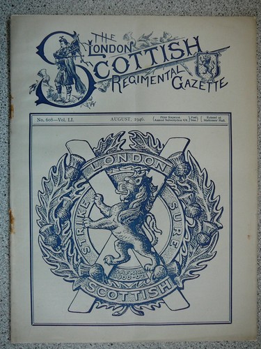 The london scottish regimental - scottish,