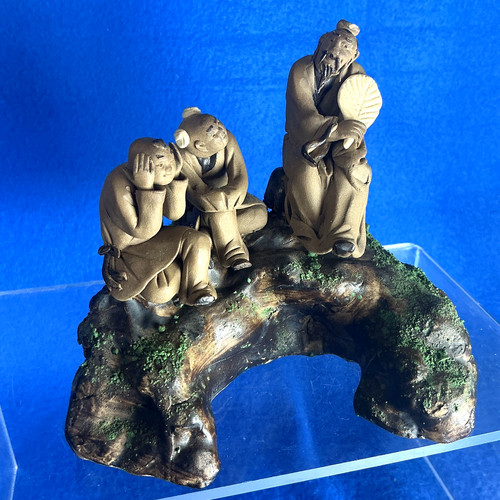 Vintage miniature chinese mud - vintage,