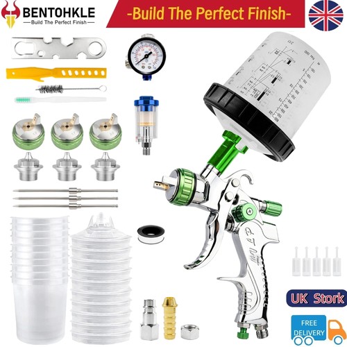 Lvlp spray paint gun - paint, kit
