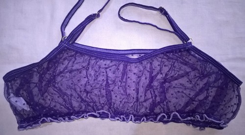 Very sexy purple sheer - sexy, tiny