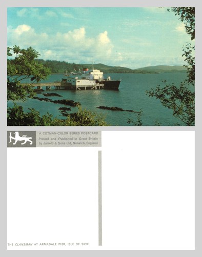 Postcard the clansman - the, at