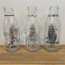 Anthropologie George & Viv Reindeer, Owl and Penguin 3 Pack milk bottle
