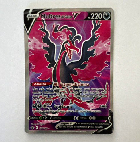 Pokémon moltres galar v - pokémon, di