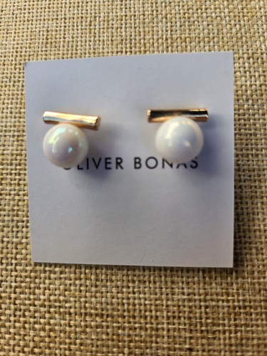 Oliver bonas ball bar - bonas, earrings