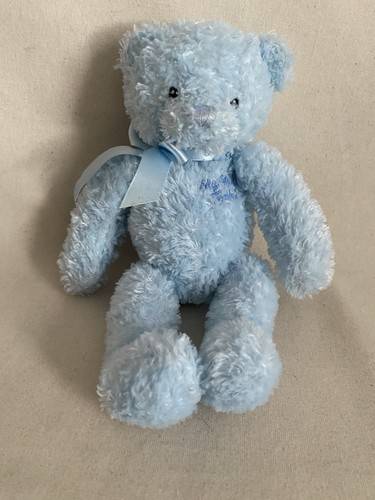 Baby gund blue teddy bear - blue, my