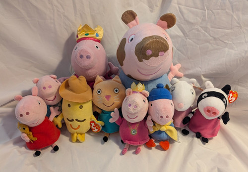 Official peppa pig soft toy - pig,