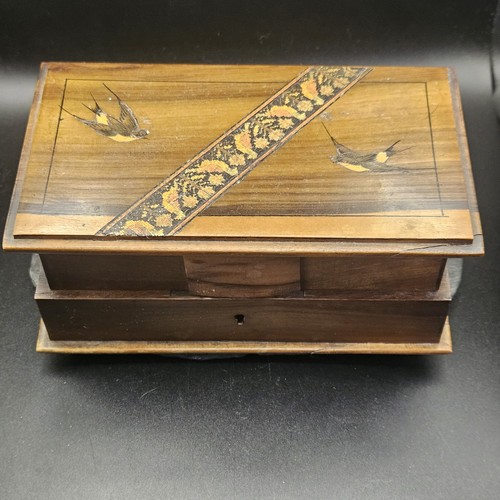 Vtg italian wooden - vtg, box