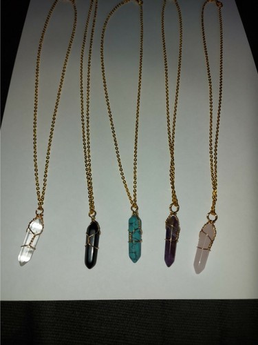 Gemstone hexagonal bullet - gemstone,