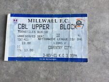 Millwall v Coventry City