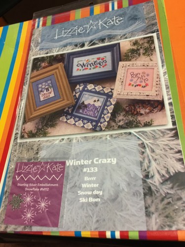 Winter crazy cross stitch - winter,