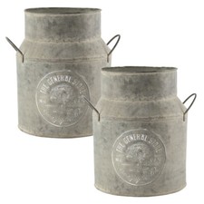 Garden Planters, Milk Churn