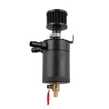 Black Oil Catch Can Baffled 2