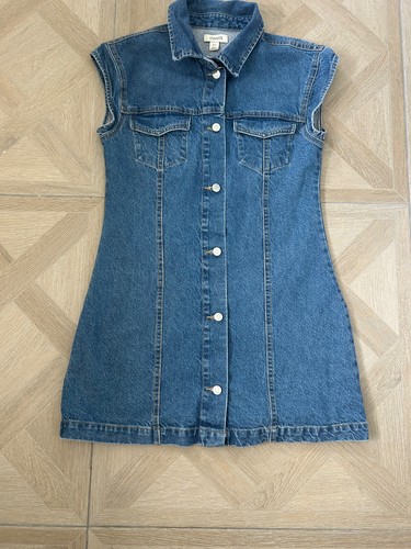 Oasis denim dress size 10 - denim,