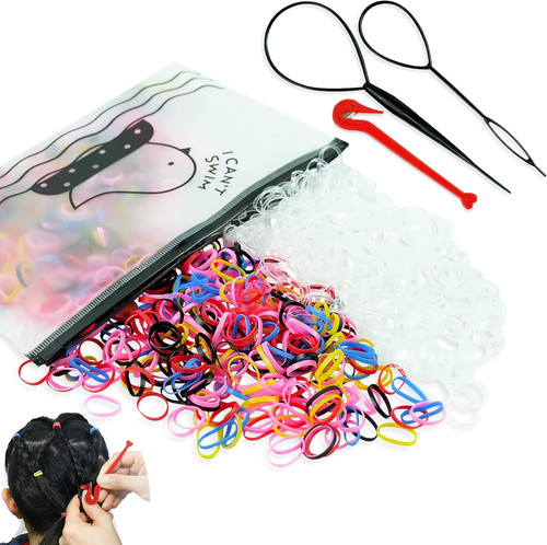 1000 pcs elastic hair bands - pcs,