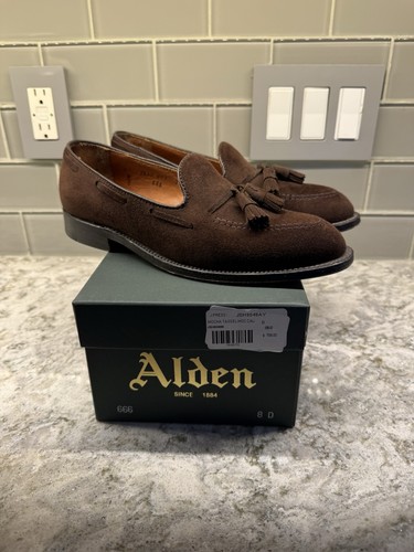 Alden mocha suede - mocha, tassel